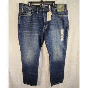 NWT Mutual Weave Men's Jeans - 48 x 30 - The Taper - Big & Tall Dark Tinted Blue